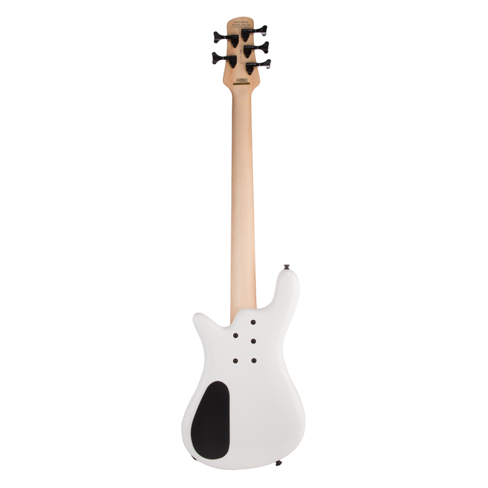 Spector Bantam 5-String Medium-Scale Bass Guitar - Solid White - #21NB18393
