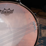 Noble & Cooley 6x14-Inch Copper Classic Snare - Raw with Black Hardware