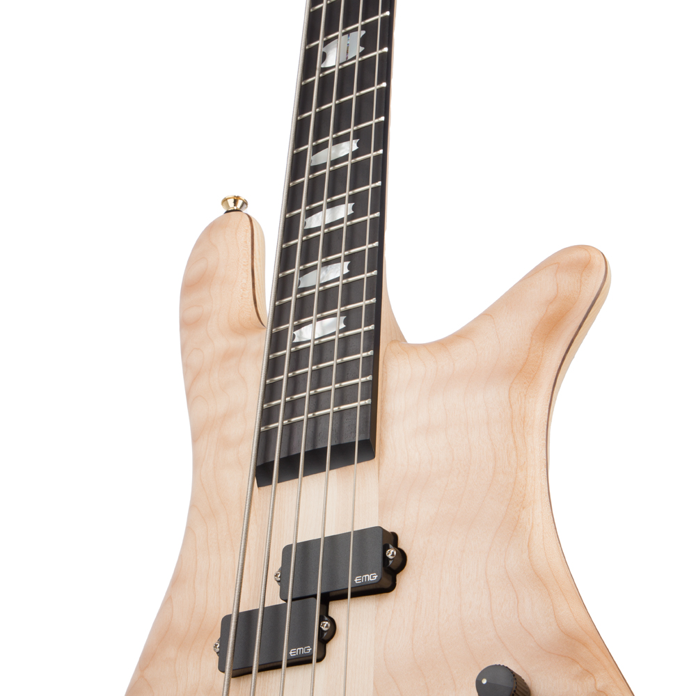 Spector Euro 5 LT 5-String Bass Guitar - Natural Matte - CHUCKSCLUSIVE - #21NB18461