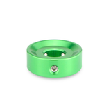 Barefoot Buttons V1 Standard Footswitch Button, Green - For Common 3PDT Switches