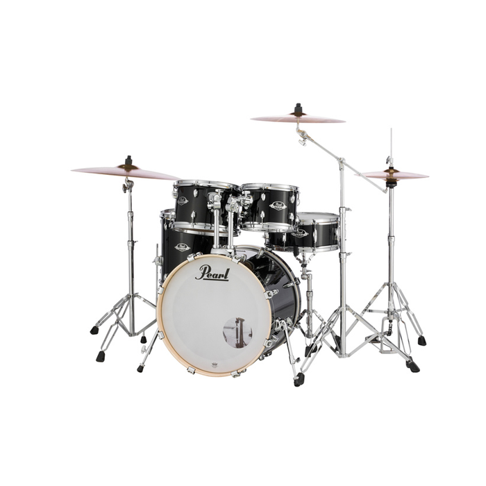 Pearl Drums Export 5-Piece Shell Pack - Jet Black