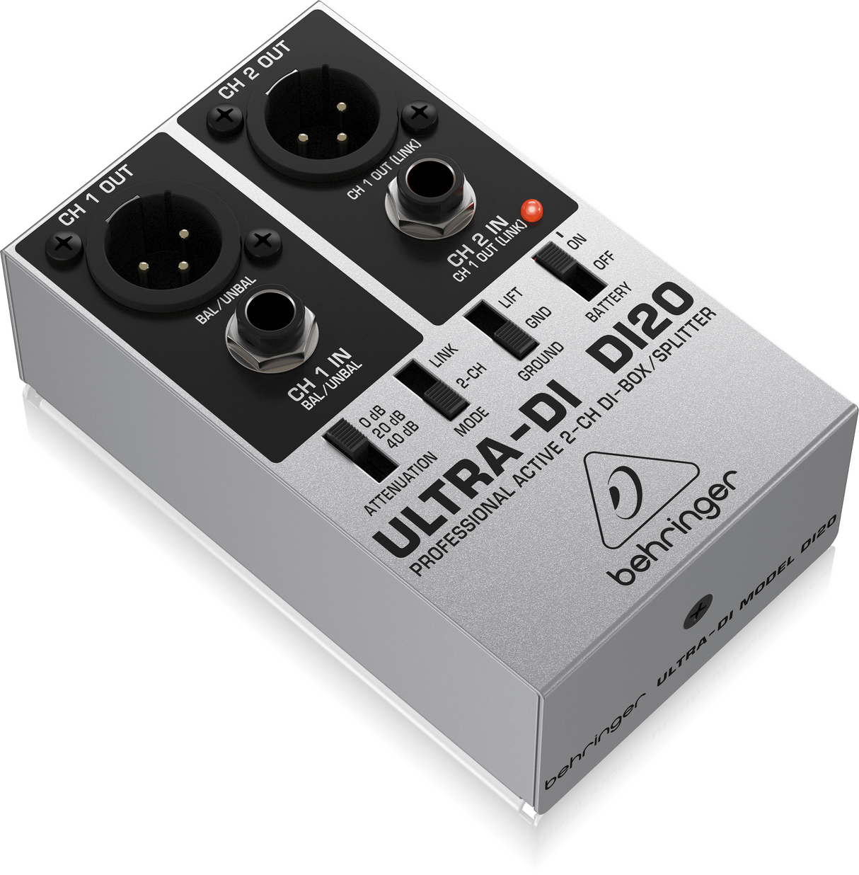 Behringer ULTRA-DI DI20 2 Channel DI Box/Splitter
