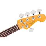 Fender American Professional Precision V 5-String Electric Bass Guitar, Rosewood Fingerboard - Dark Night