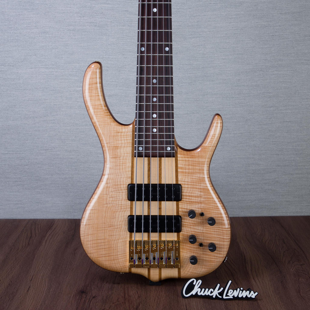 Ken Smith BSR-6WTE White Tiger Electric Bass Guitar - #6WTE708326