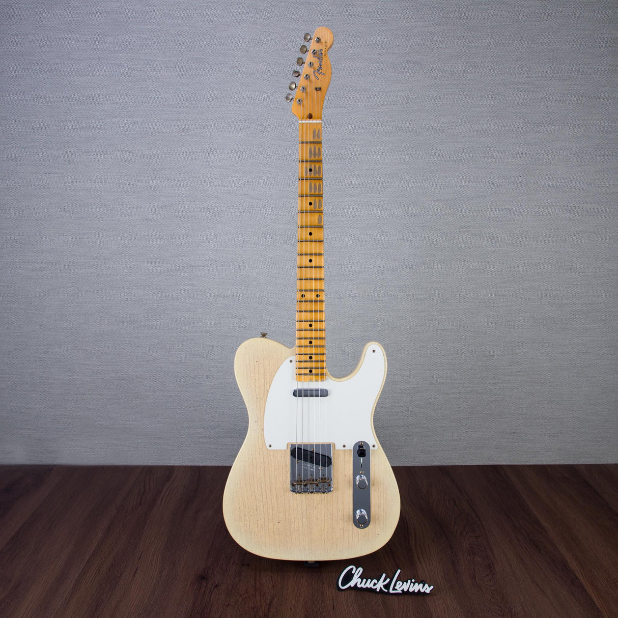 Fender Custom Shop 1959 Telecaster Journeyman Electric Guitar - Natural Blonde - #CZ578816