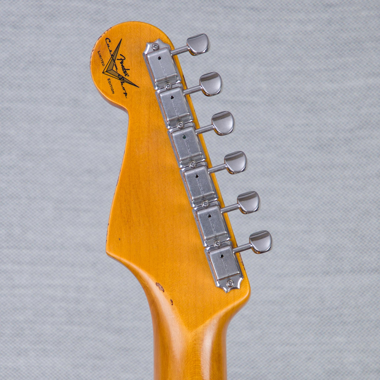 Fender Custom Shop 1955 Stratocaster Electric Guitar Heavy Relic - Faded Violin Burst - #CZ586321