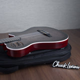 Godin MultiAc Grand Concert SA Nylon String Acoustic-Electric Guitar - Trans Black - CHUCKSCLUSIVE - #25311328