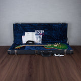 ESP USA Eclipse Electric Guitar - Lime Burst - #US24288 - Mint, Open Box