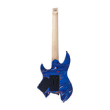 Sire Larry Carlton X6 Headless 7-String Electric Guitar - Blue Swirl