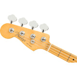 Fender American Professional II Left-Handed Jazz Bass, Maple Fingerboard - Miami Blue - Mint, Open Box