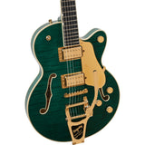 Gretsch Broadkaster Jr. LX Semi-Hollowbody Electric Guitar - Tropic Aura