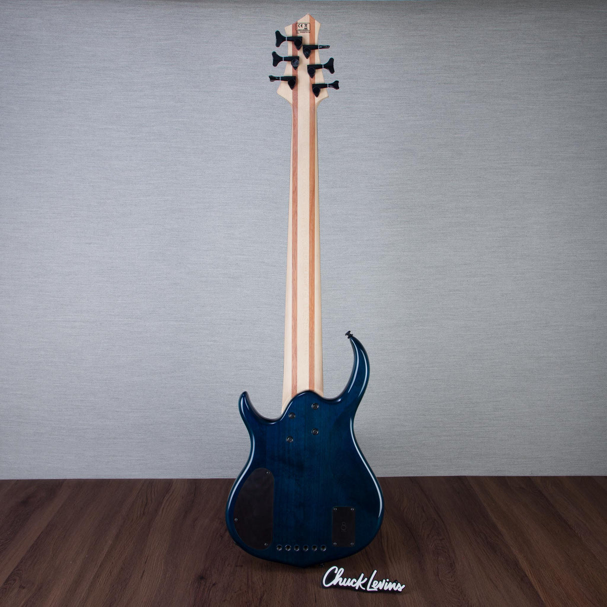 Sire M7-6 Fretless 6-String Bass Guitar - Transparent Blue - New