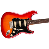Fender American Professional Stratocaster HSS Electric Guitar, Rosewood Fingerboard - Aged Cherry Burst