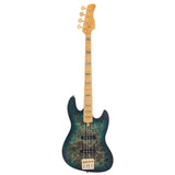 Sire Marcus Miller V10 Electric Bass Guitar - Transparent Green Satin