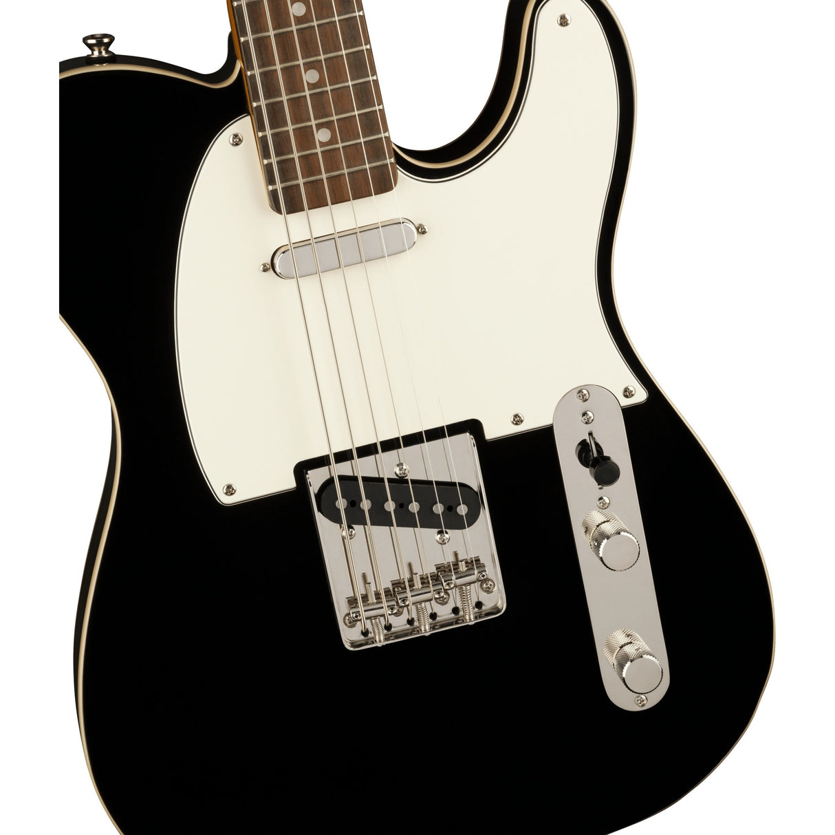 Squier Classic Vibe Cutom Telecaster Baritone Electric Guitar - Black