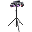 Colorkey Partybar FX Compact All in One Lighting Package with Stand and Bag