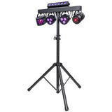 Colorkey Partybar FX Compact All in One Lighting Package with Stand and Bag