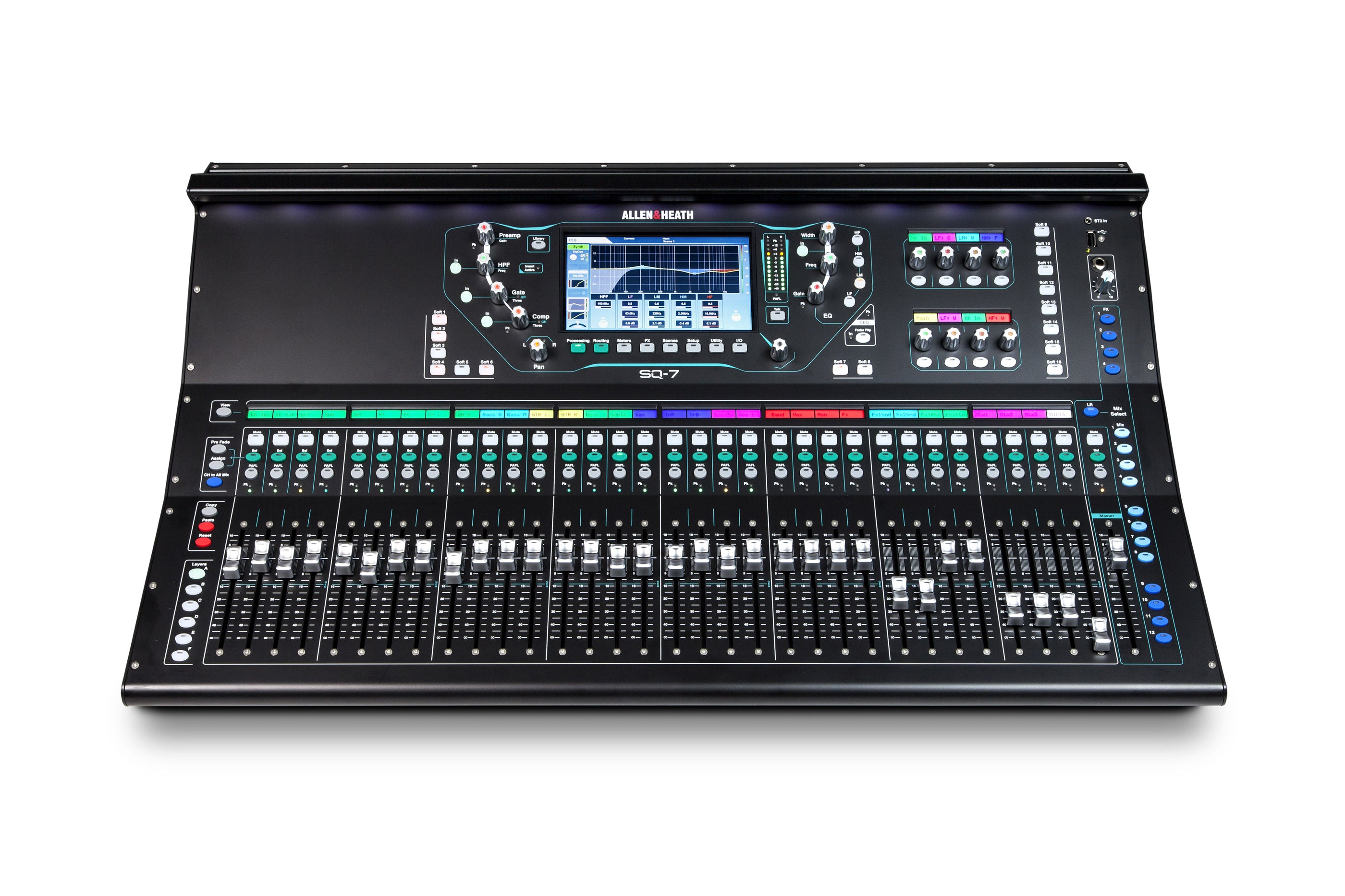 Allen & Heath SQ-7 48 Channel Digital Mixer – Chuck Levin's