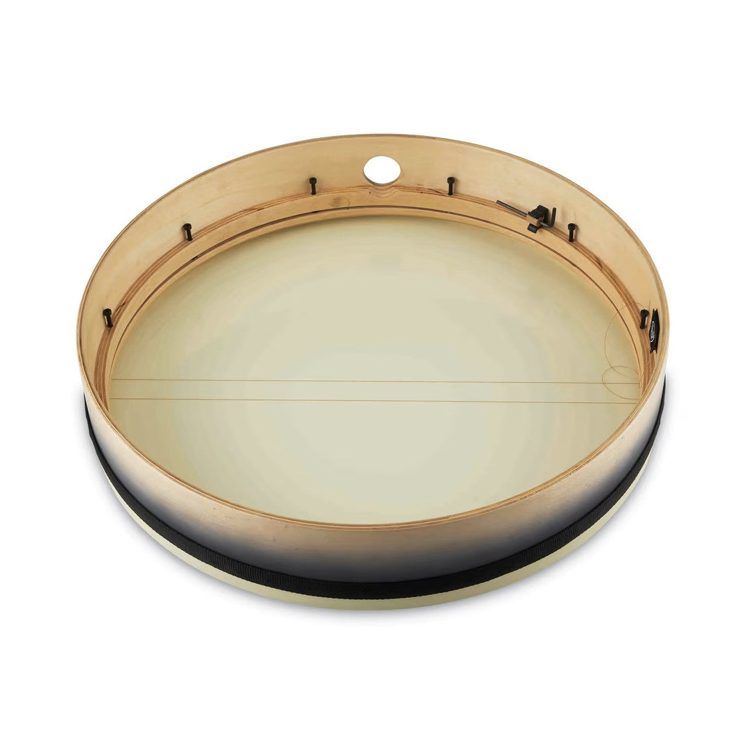 LP 20 x 4-Inch Tunable Bendir Frame Drum - Black-to-Natural Fade