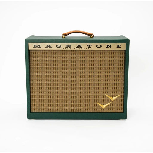 Magnatone Panoramic Stereo 2x10-Inch Tube Combo Guitar Amplifier - Dark Green