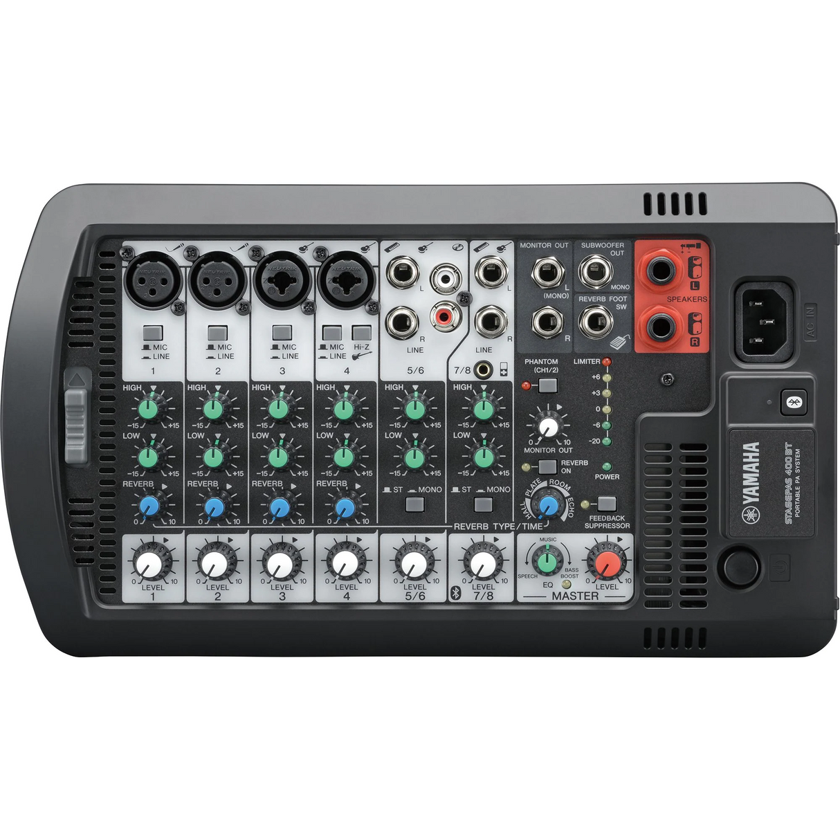 Yamaha STAGEPAS 400BT Portable PA System with Bluetooth