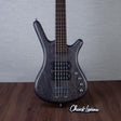 Warwick Corvette 5-String Electric Bass Guitar - Nirvana Black Transparent Satin - #GPS E 013106-24