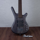 Warwick Corvette 5-String Electric Bass Guitar - Nirvana Black Transparent Satin - #GPS E 013106-24