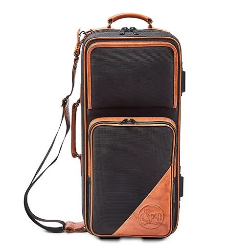 Gard Elite Fiberglass Double Trumpet Case - Black Nylon