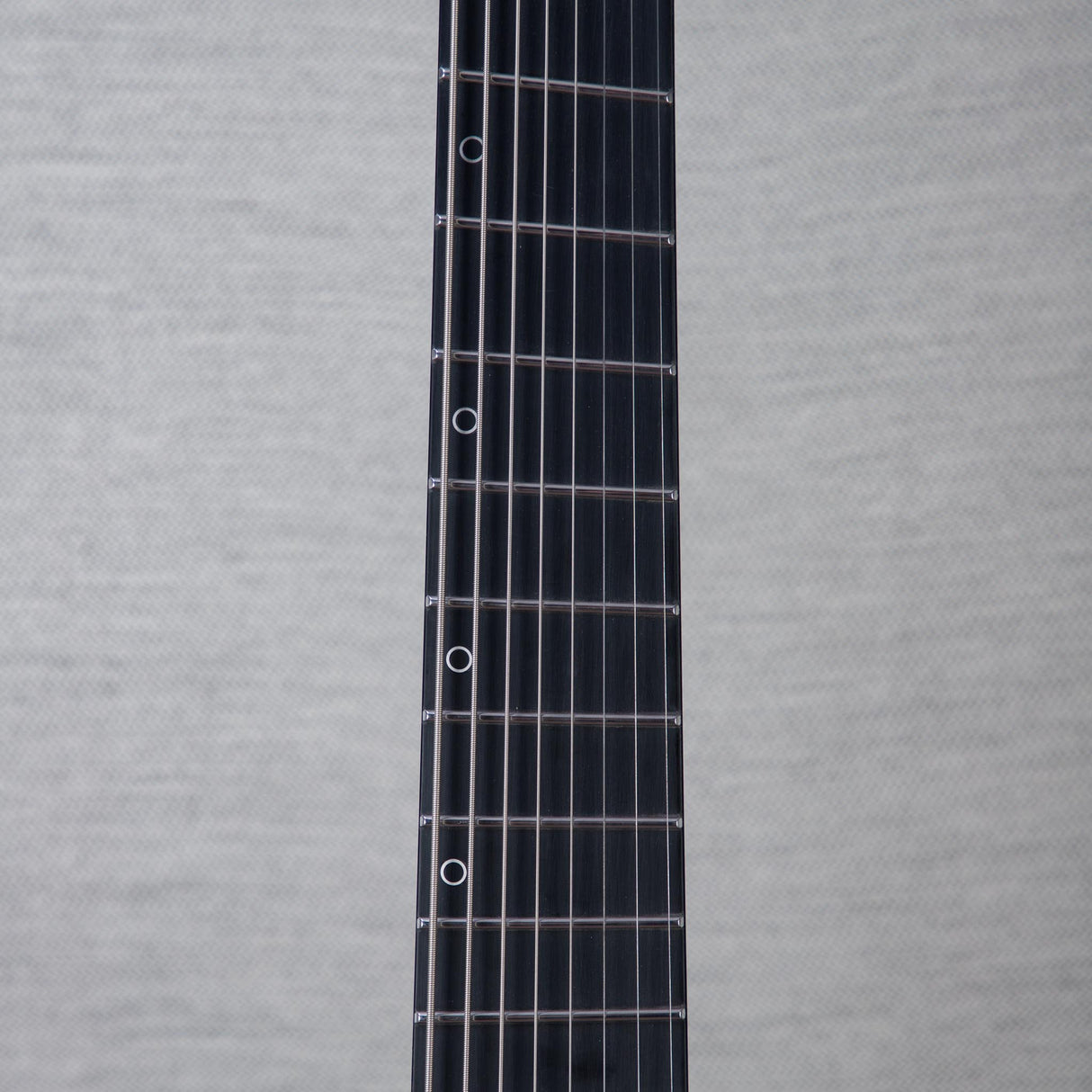 Legator Ghost Super Shred Multiscale 8-String Electric Guitar - Satin Black Flame - #IM25060325