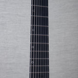 Legator Ghost Super Shred Multiscale 8-String Electric Guitar - Satin Black Flame - #IM25060325