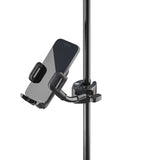 K&M 19761.000.55 Universal Clamp-On Smartphone Holder