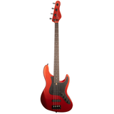 Brubaker JXB-4 Standard Bass Guitar - Tangerine Metallic - New