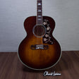 Gibson Limited Edition Custom Shop SJ-200 Anniversary Maple/Bearclaw Sitka Spruce Acoustic Electric Guitar - Cremona Burst - #22176037