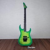 ESP USA M-I DX FR Electric Guitar - Lime Burst - #US25167