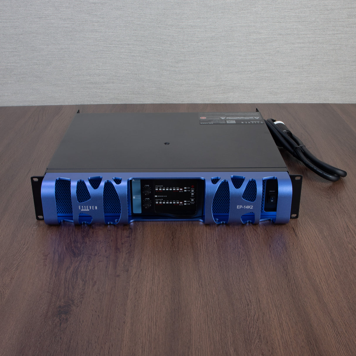 E11even EP-14K2 2-Channel 4400-Watt Power Amplifier - Blue - New