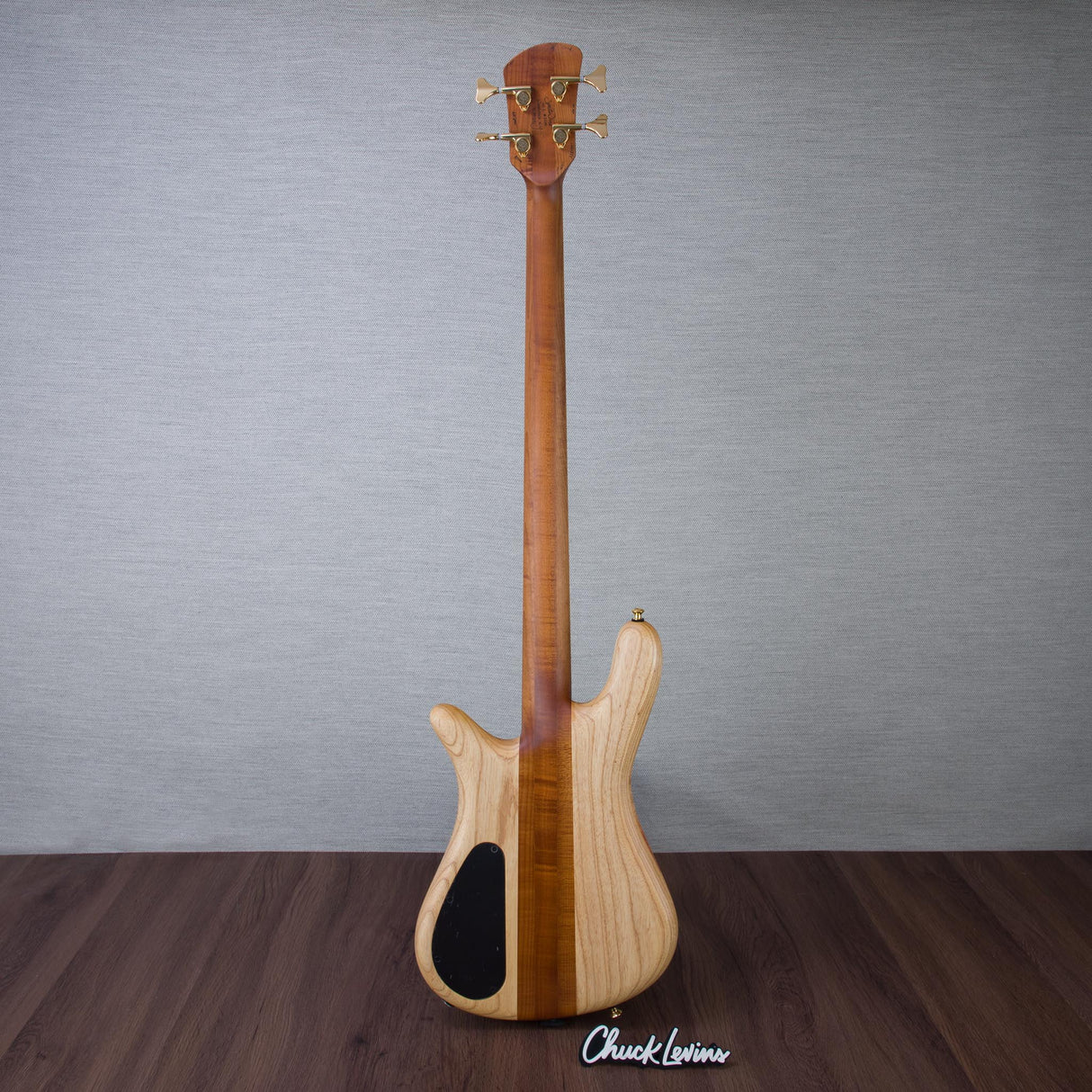 Spector USA Custom NS-2 Electric Bass Guitar - Chestnut Natural - #2200