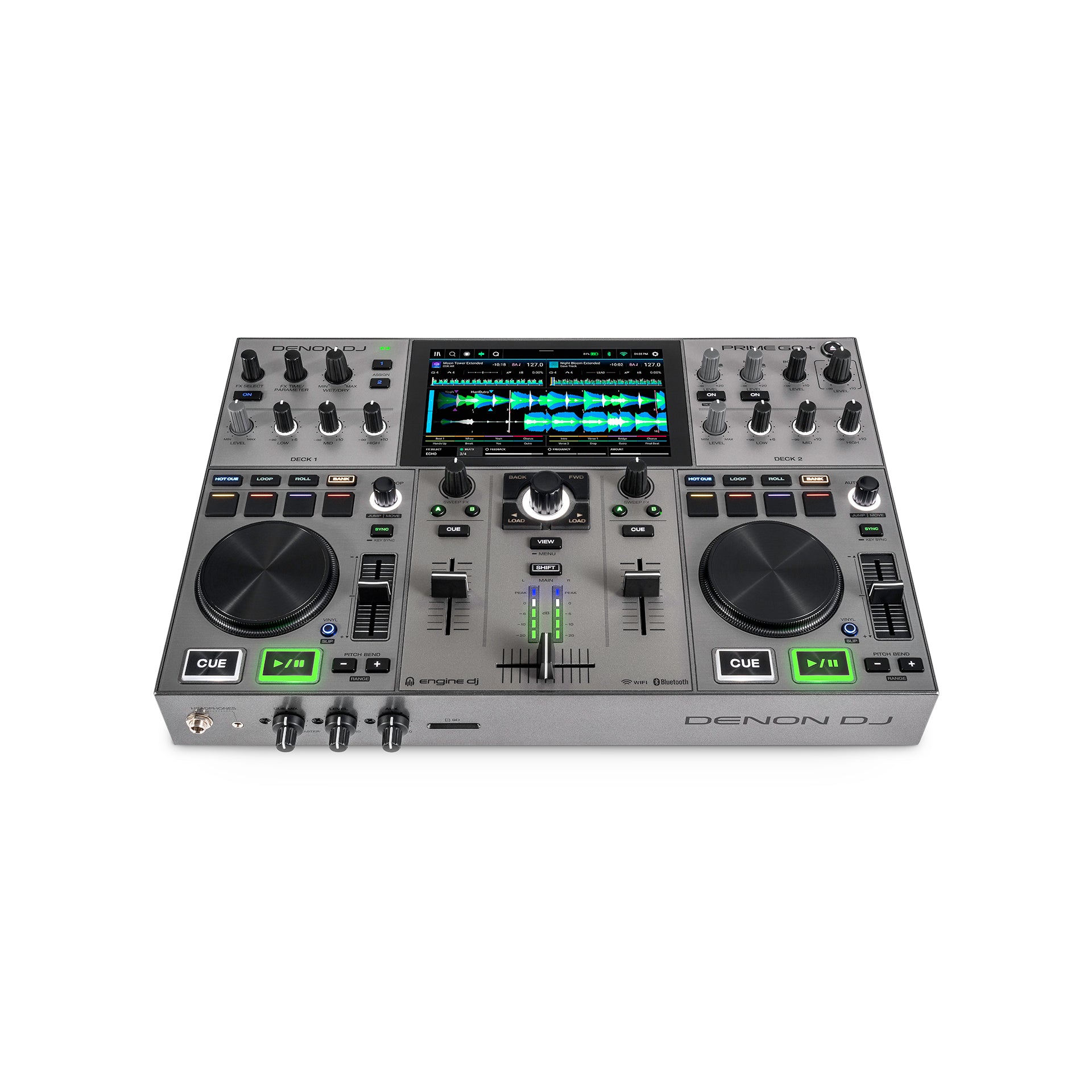DENON DJ PRIME GO コントローラー Denon DJ Prime Go + DJ Controller – Chuck Levin's Washington Music