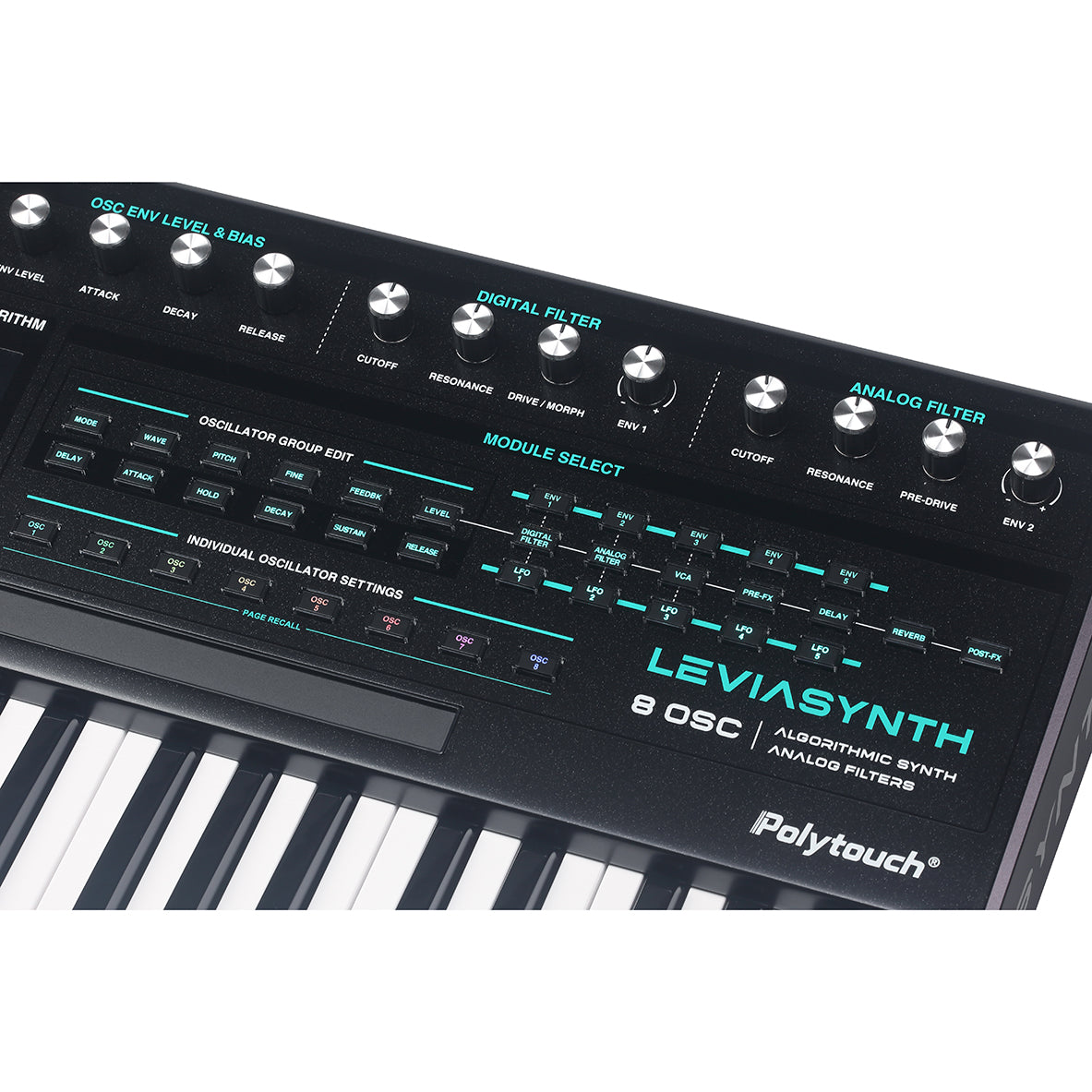 ASM Leviasynth 16-voice Algorithmic Keyboard Synthesizer