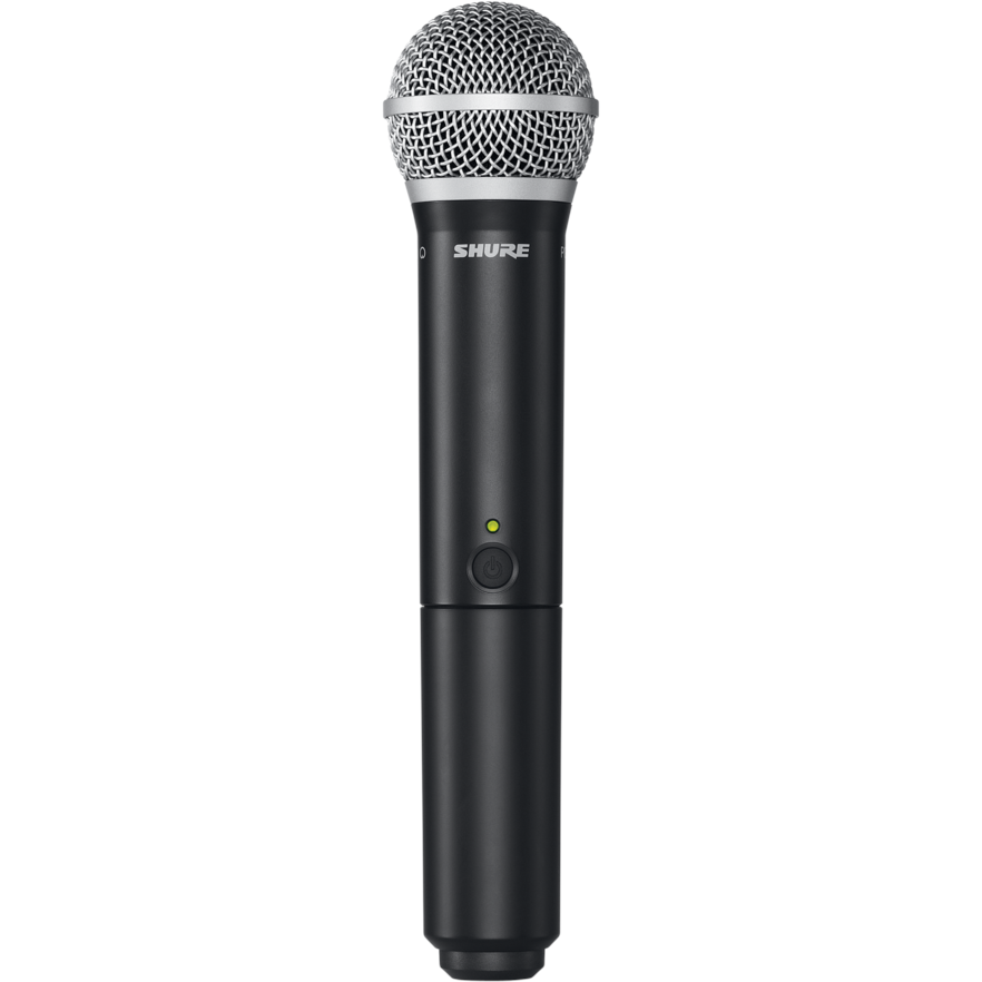 Shure BLX2/PG58 Handheld Wireless Microphone Transmitter, H11 Band - Open Box, Mint