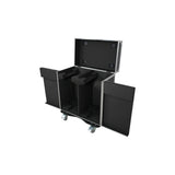 ProX XS-MH30WASHX2W for Two Moving Head Fixtures ATA Flight Style Road Case with Casters