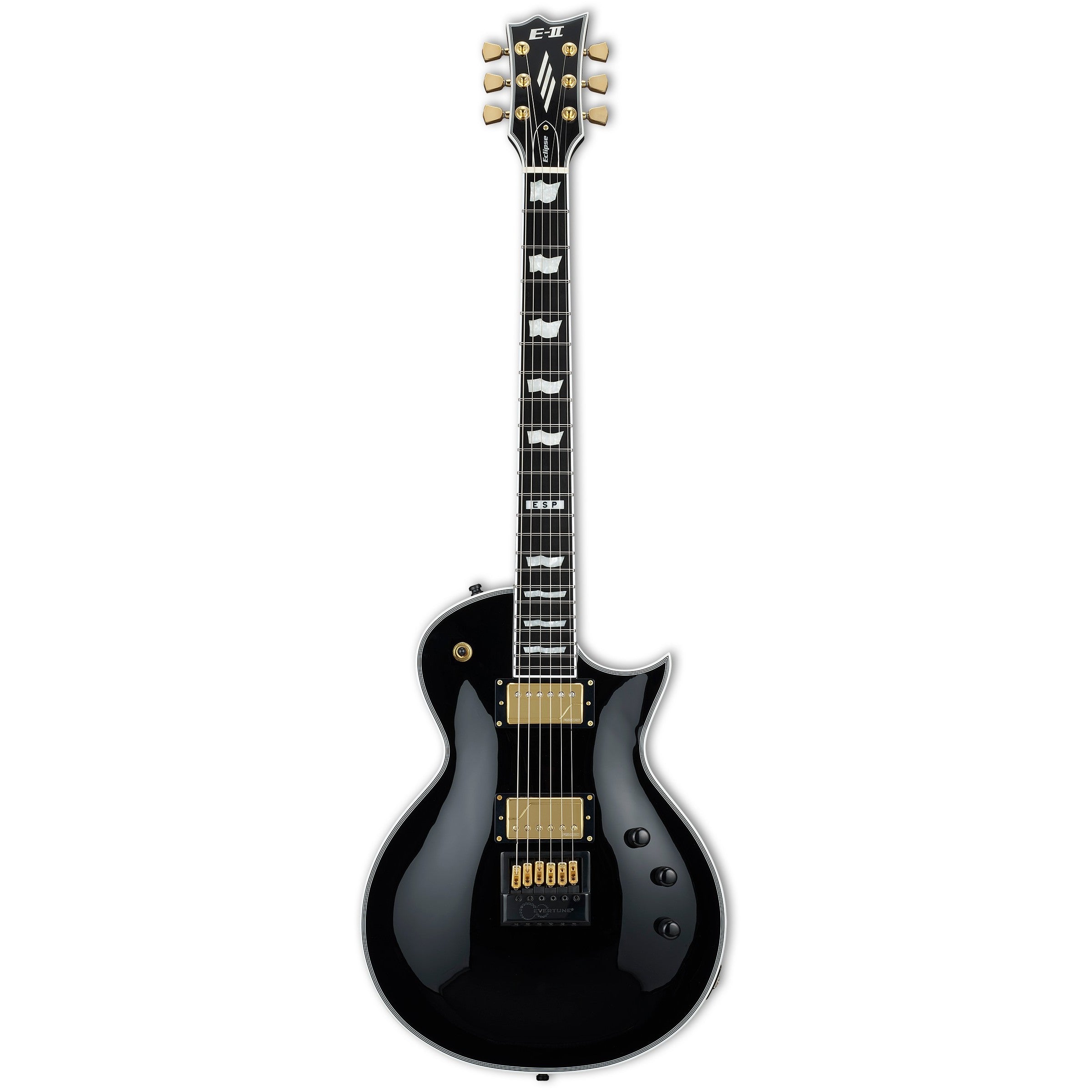 ESP Eclipse FT Evertune Electric Guitar - Black – Chuck Levin's