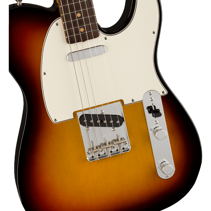 Fender American Vintage II 1963 Telecaster Electric Guitar with Rosewood Fingerboard - 3-Color Sunburst