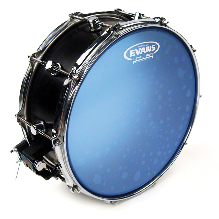 Evans 14" Hydraulic Blue Snare Batter Drum Head