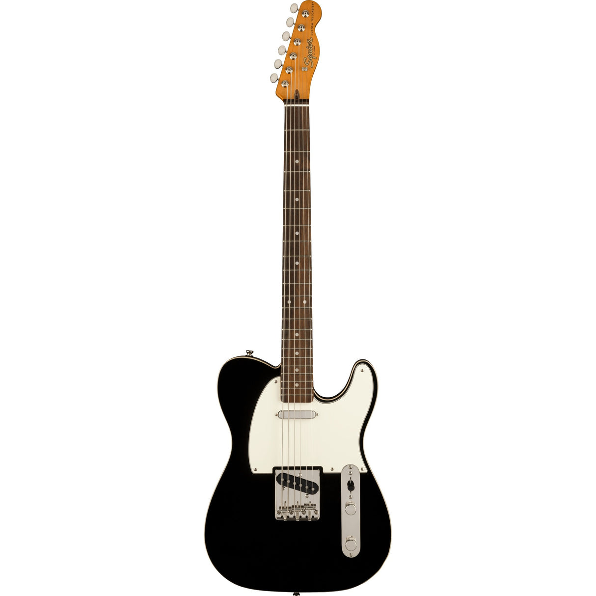 Squier Classic Vibe Cutom Telecaster Baritone Electric Guitar - Black
