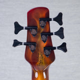 Spector USA Custom NS-5 Hot Rod Series Painted by Dan Lawrence Electric Bass Guitar - "Real Flame" - CHUCKSCLUSIVE - #1998