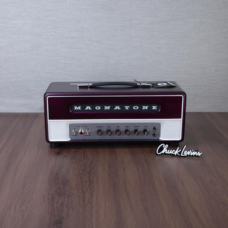 Magnatone Super Fifteen 15-Watt Tube Guitar Amplfier Head - Purple