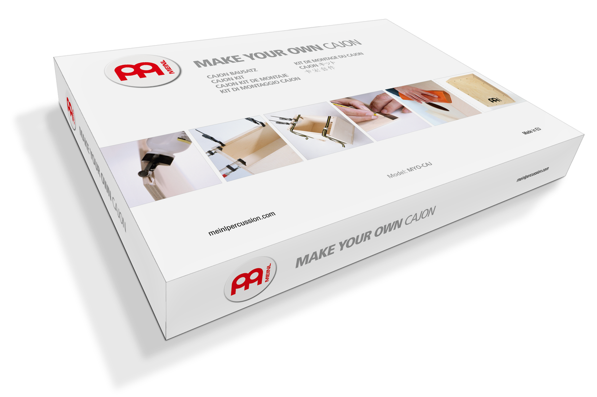 Meinl MYO-CAJ Make Your Own Cajon w/ Natural Frontplate