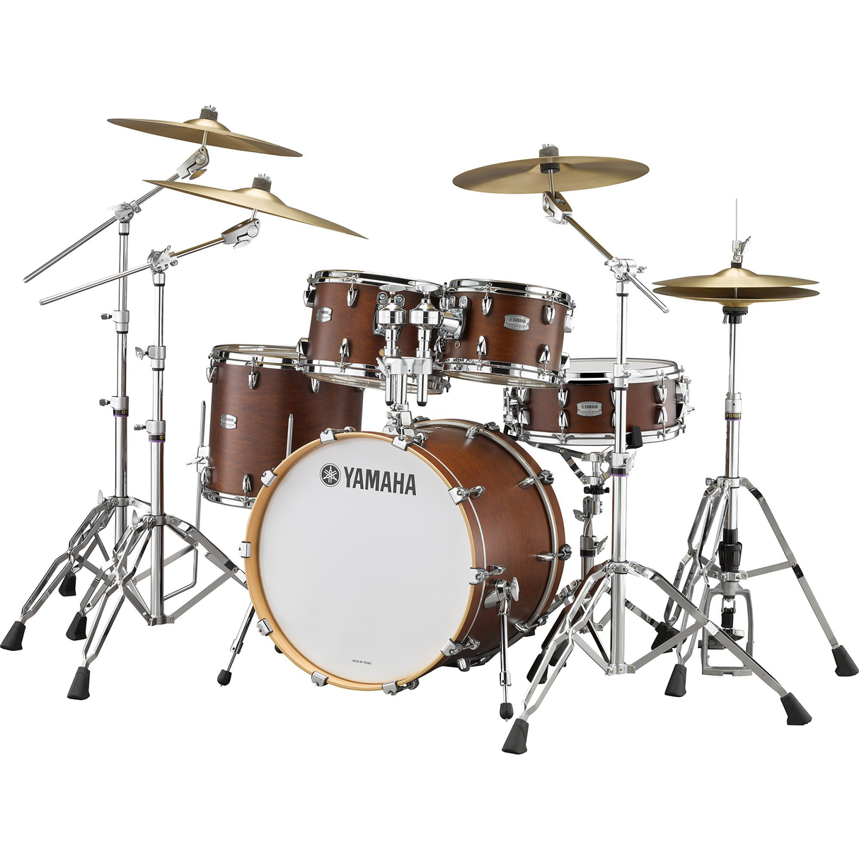 Yamaha Tour Custom 4-Piece Shell Pack, 20-Inch Kick - Chocolate Yamaha Tour Custom 4-Piece Shell Pack, 20-Inch Kick - Chocolate