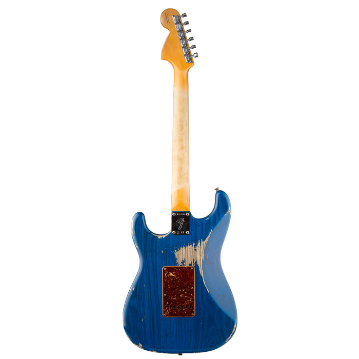 Fender Custom Shop 1969 Stratocaster Heavy Relic - Sapphire Blue Transparent - CHUCKSCLUSIVE - #R117235