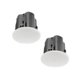 JBL Control 416C/T Standard Coverage Ceiling Loudspeaker Pair - White